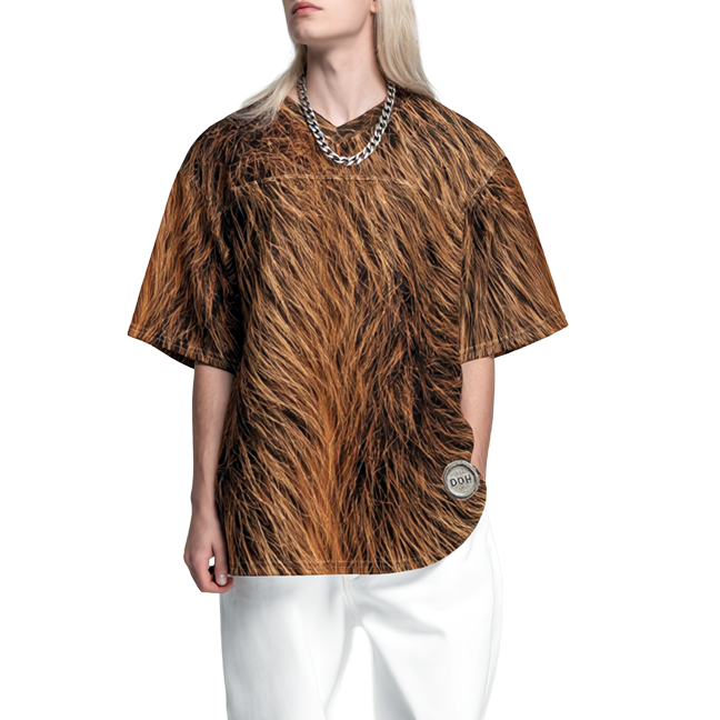 THREE  DIMENSIONAL SKIN V ALL-OVER PRINT SPORTS JERSEY