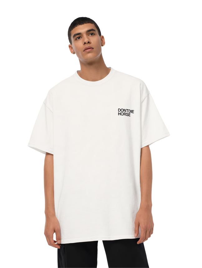 DONTDIE EMBROIDERED SIGNATURE  |  BASIC TEE