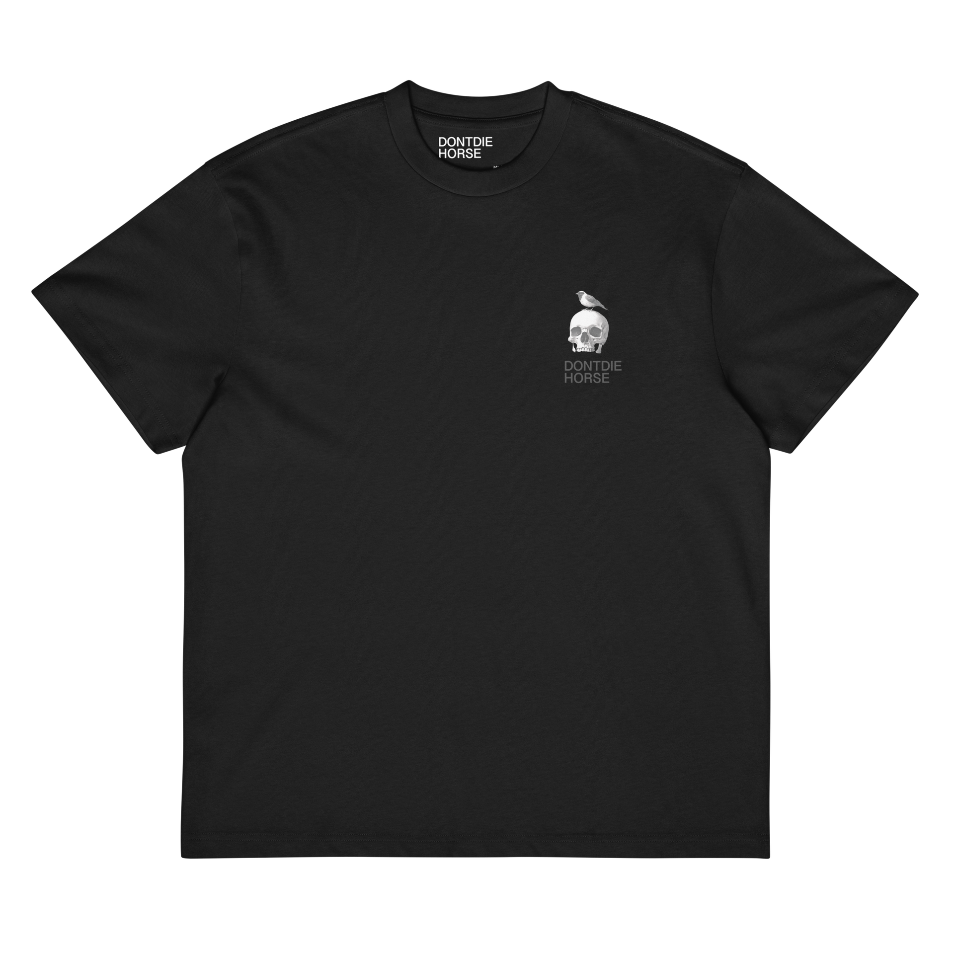 DONTDIE SIGNATURE SKULL | PREMIUM BOX TEE – DONTDIE HORSE